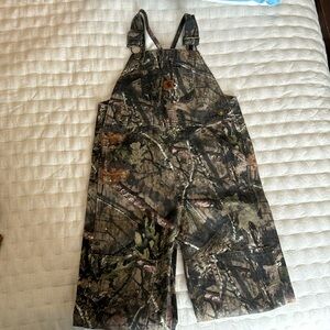 3T carhartt camo overalls